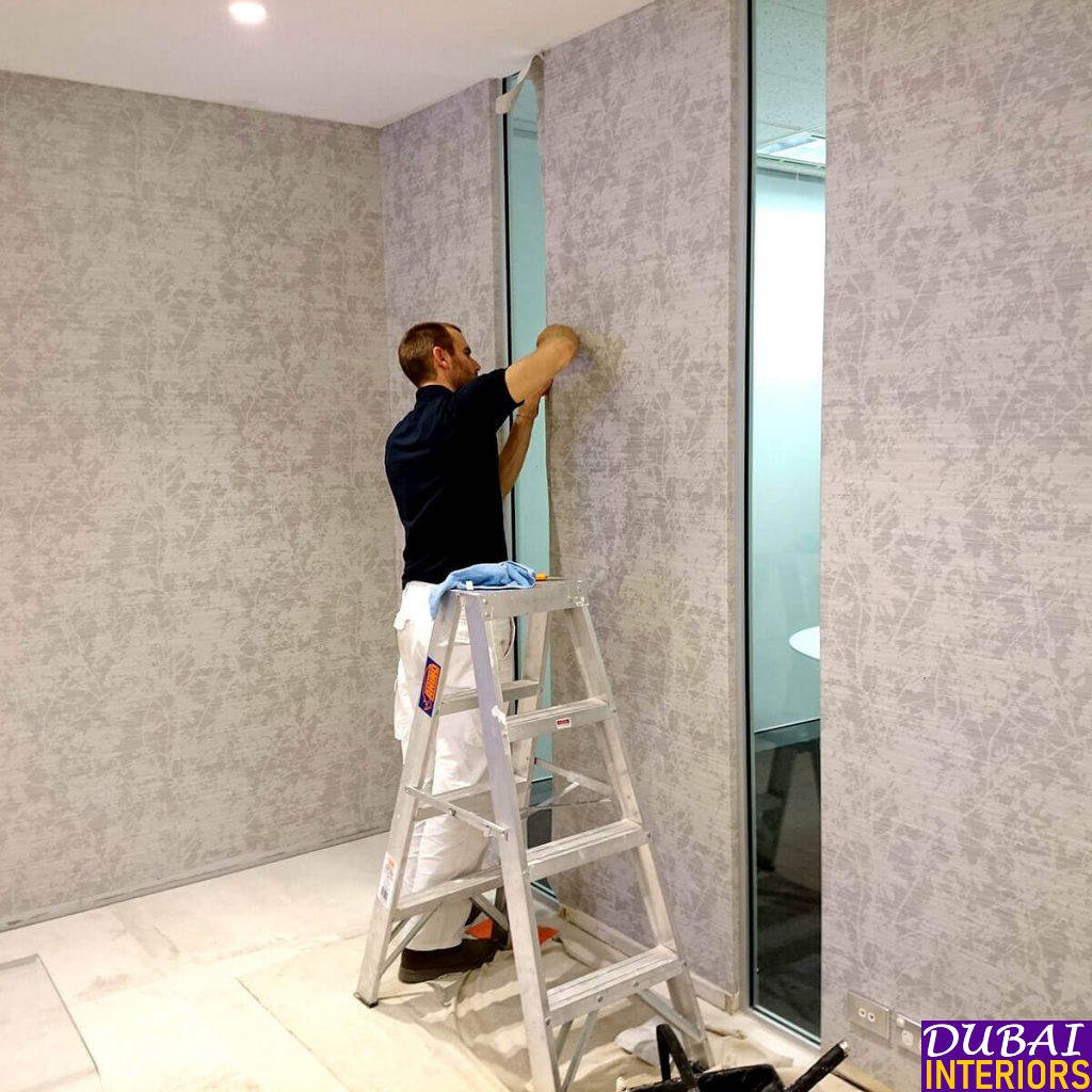 WALLPAPER FITTING AND INSTALLATION 