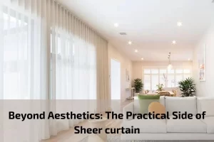 Read more about the article Beyond Aesthetics: The Practical Side of Sheer curtain