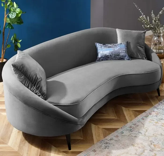 Custom Curved Sofa