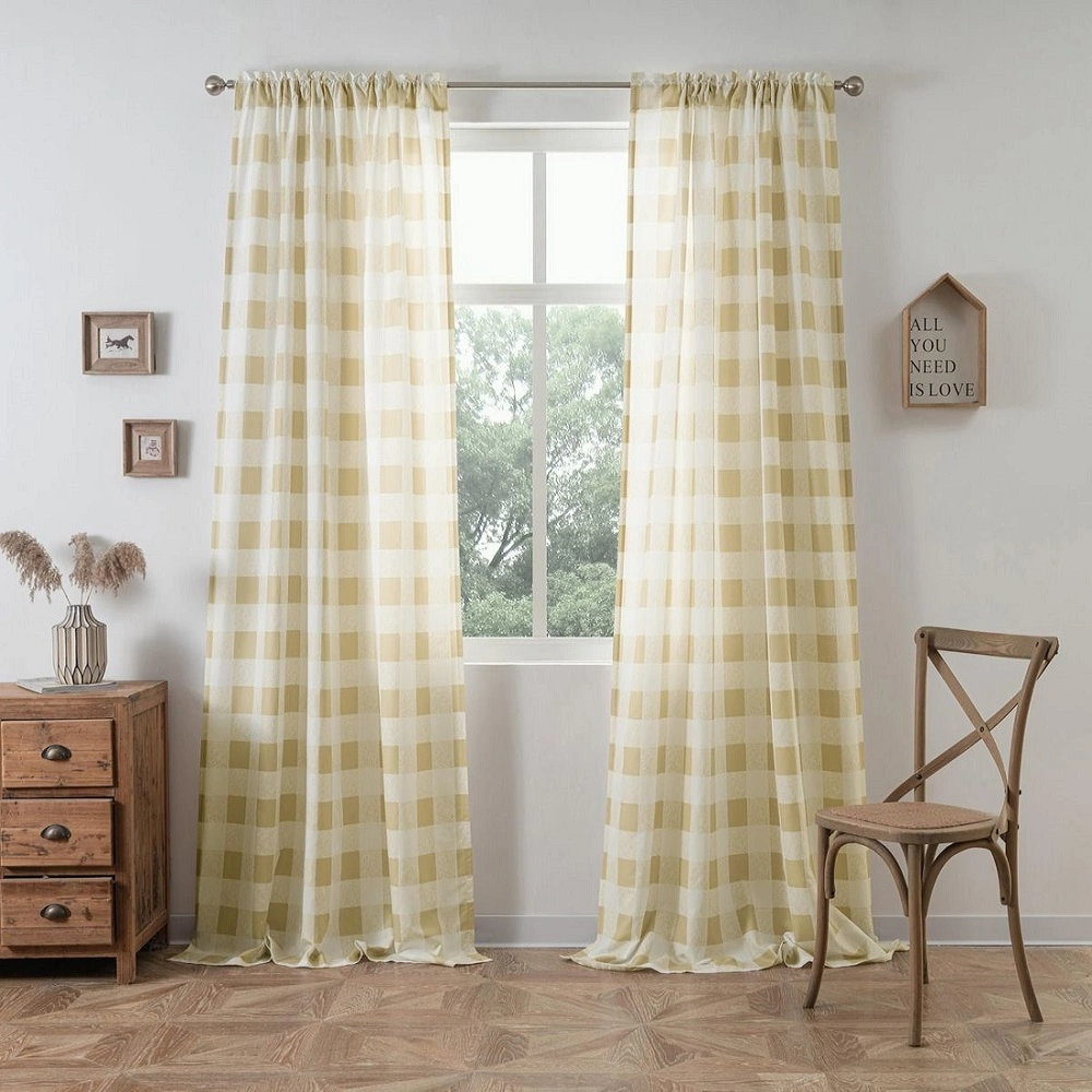 Gingham Curtains