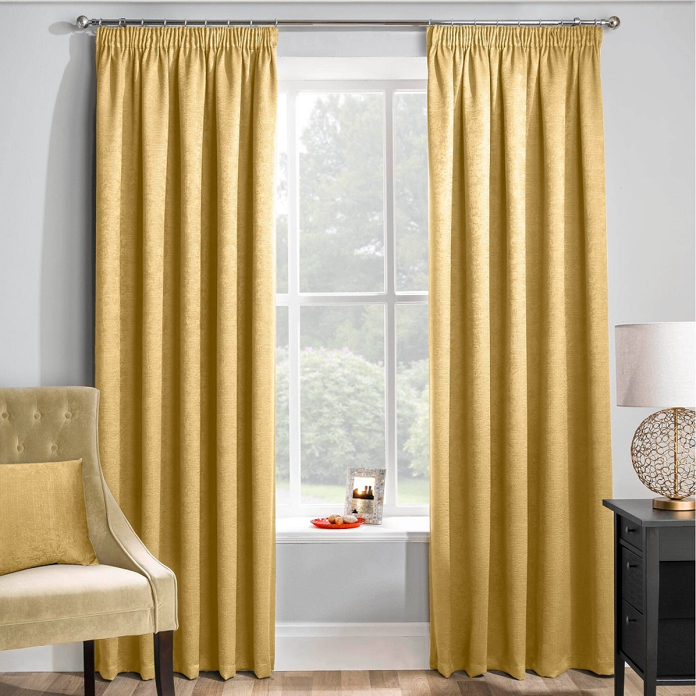 Ochre Curtains