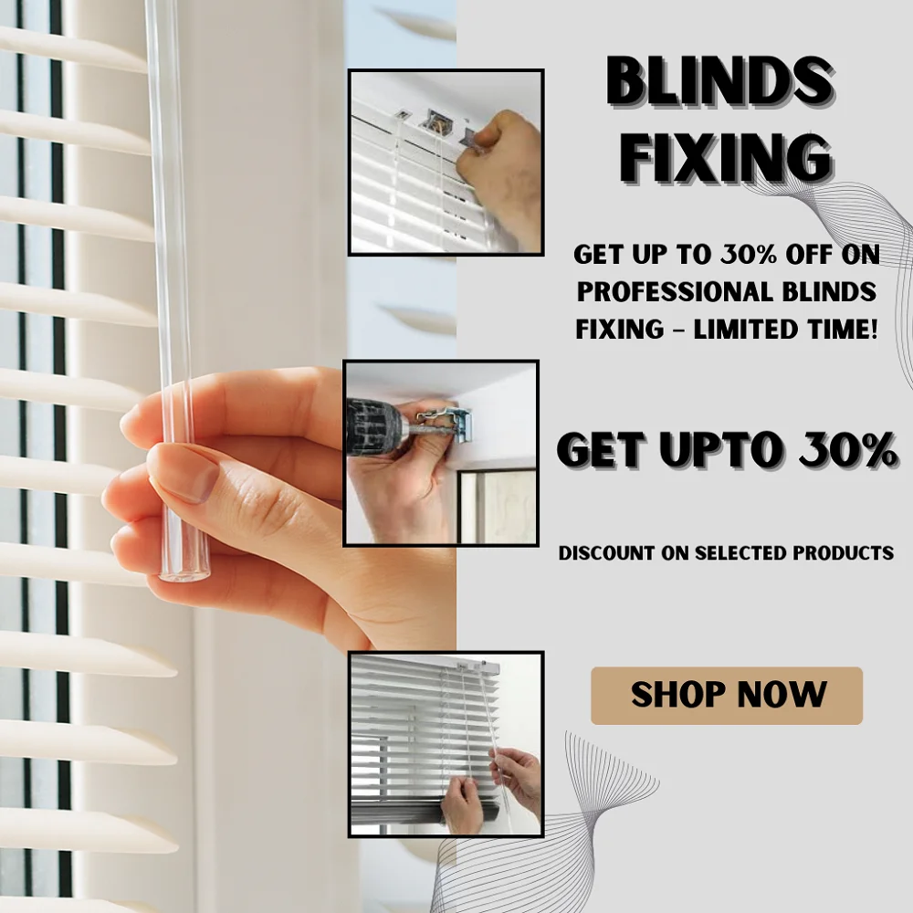 Blinds Fixing