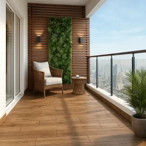 Decking Flooring in Balcony