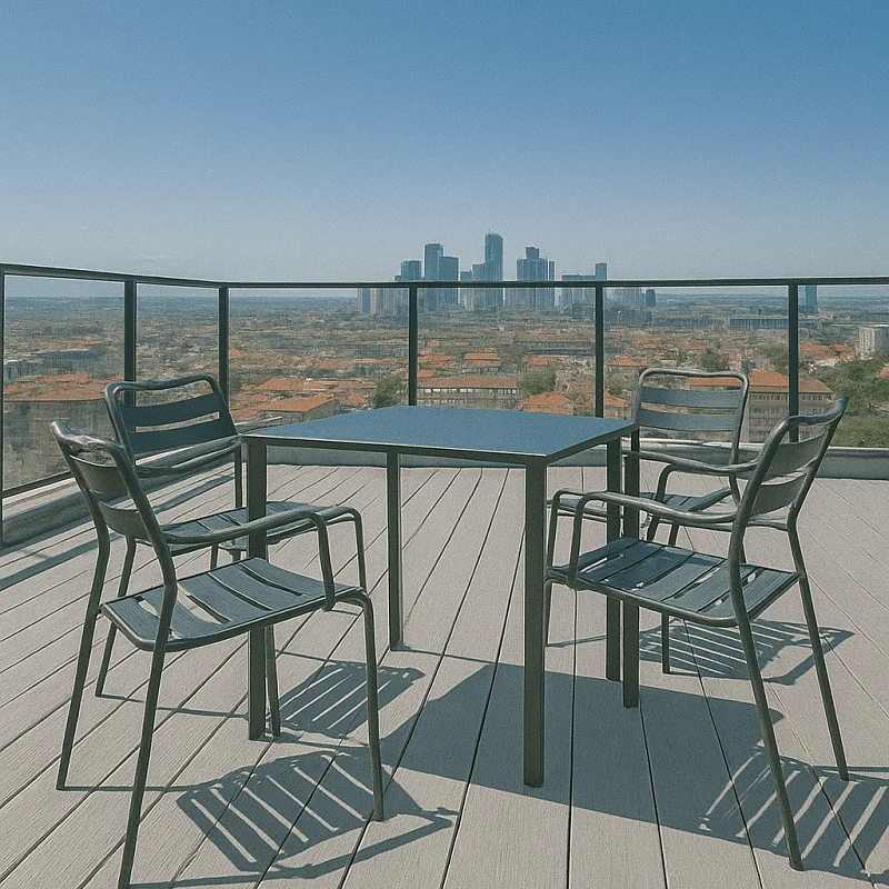 Decking Flooring on Terraces