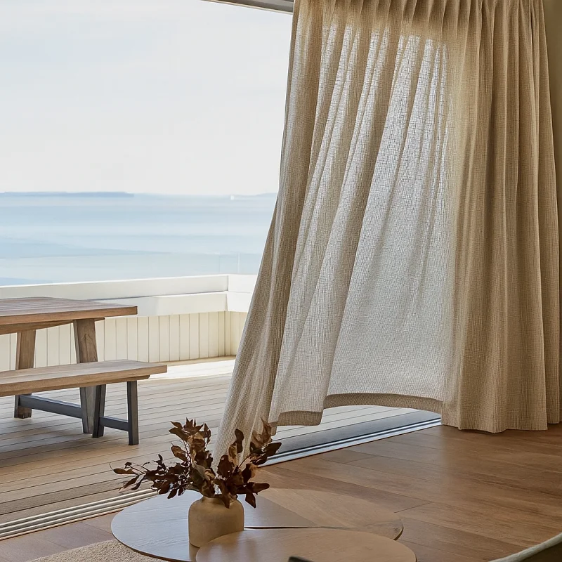 Linen Curtains in Hotels