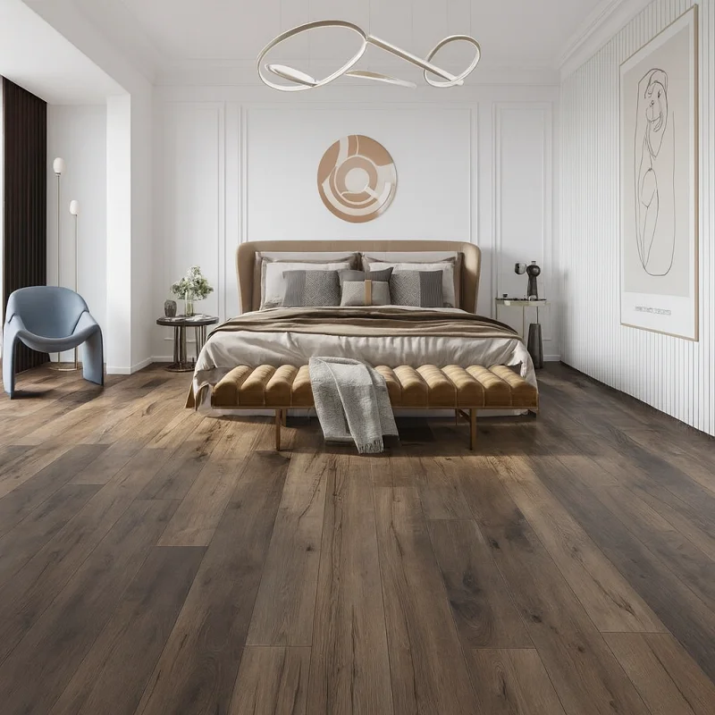 SPC Flooring in Bedroom