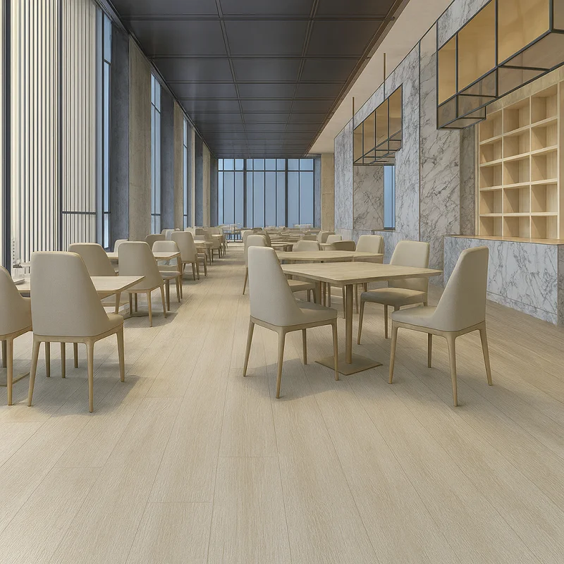 SPC Flooring in Restaurant