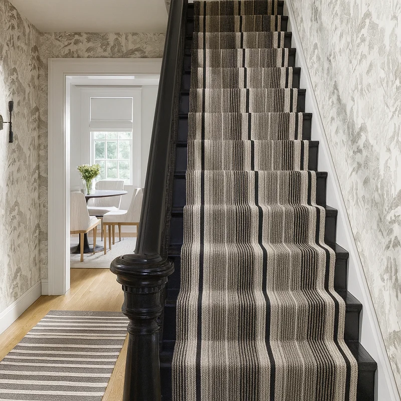 Sisal Rugs in Staircases
