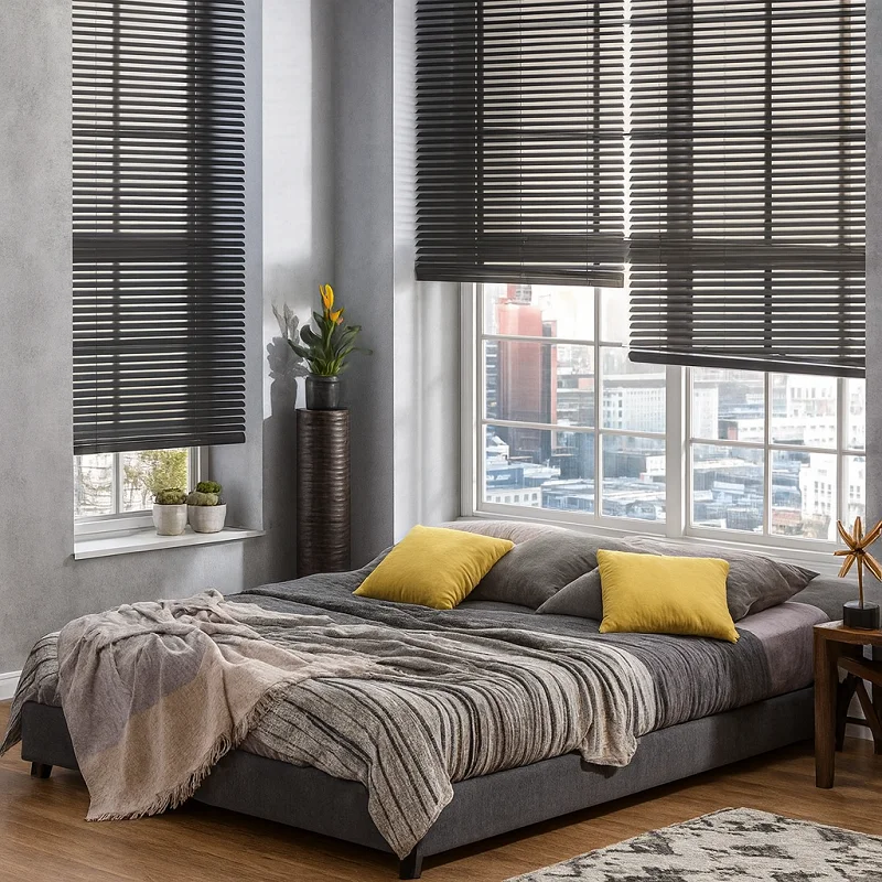 Venetian Blinds in Bedroom