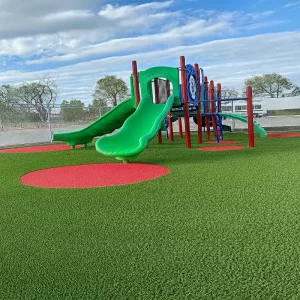 Artificial Grass in Playground