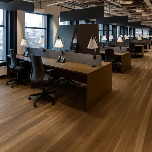 Commercial Vinyl Flooring in Office