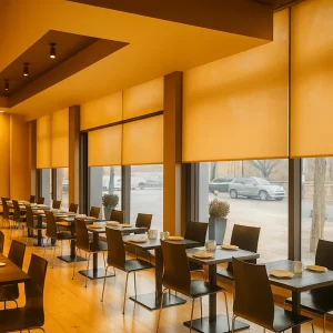 Custom Blinds in Restaurants
