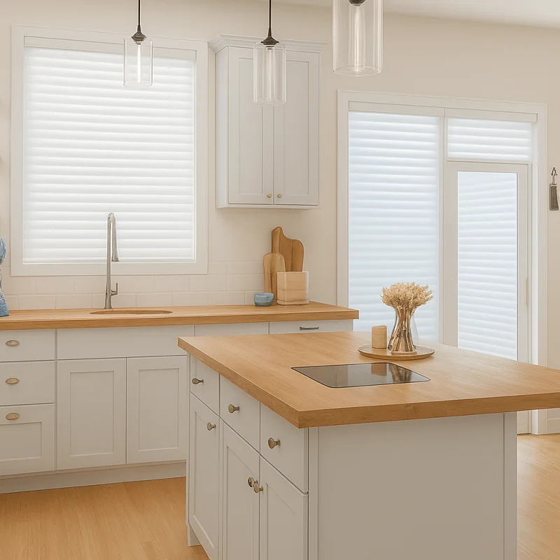 Motorized Blinds in Kitchens