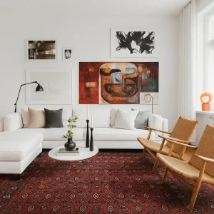 Oriental Rugs in Living Rooms