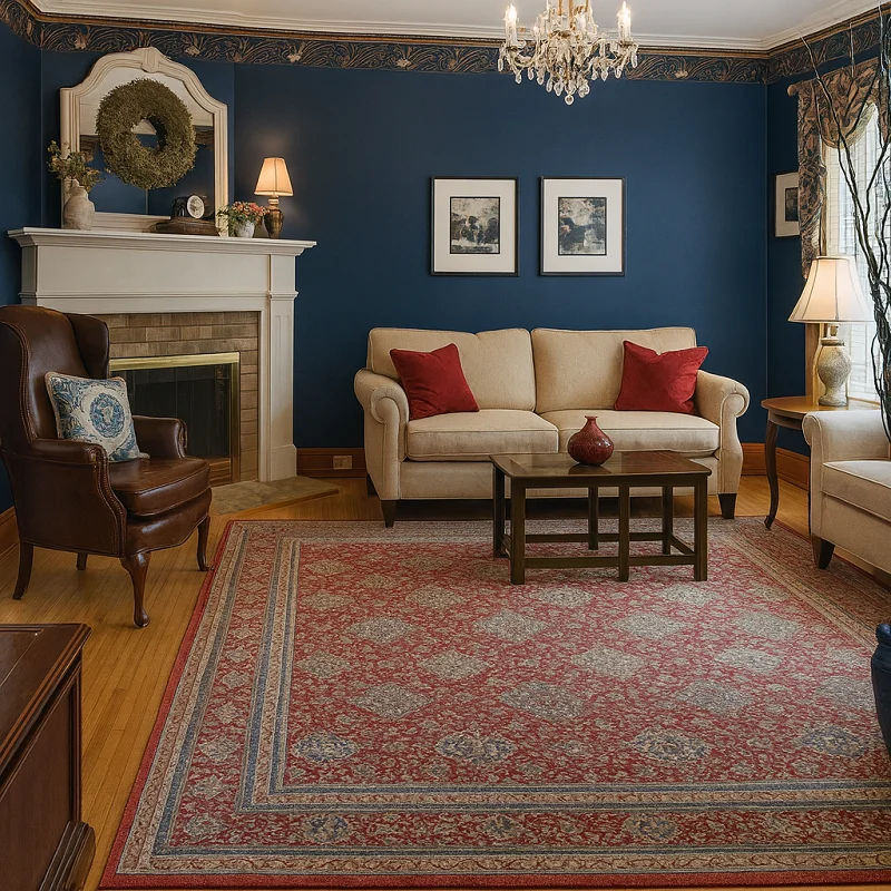 Oriental Rugs in Living Rooms