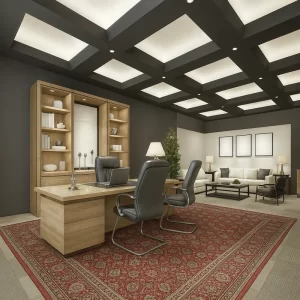 Oriental Rugs in Hotel