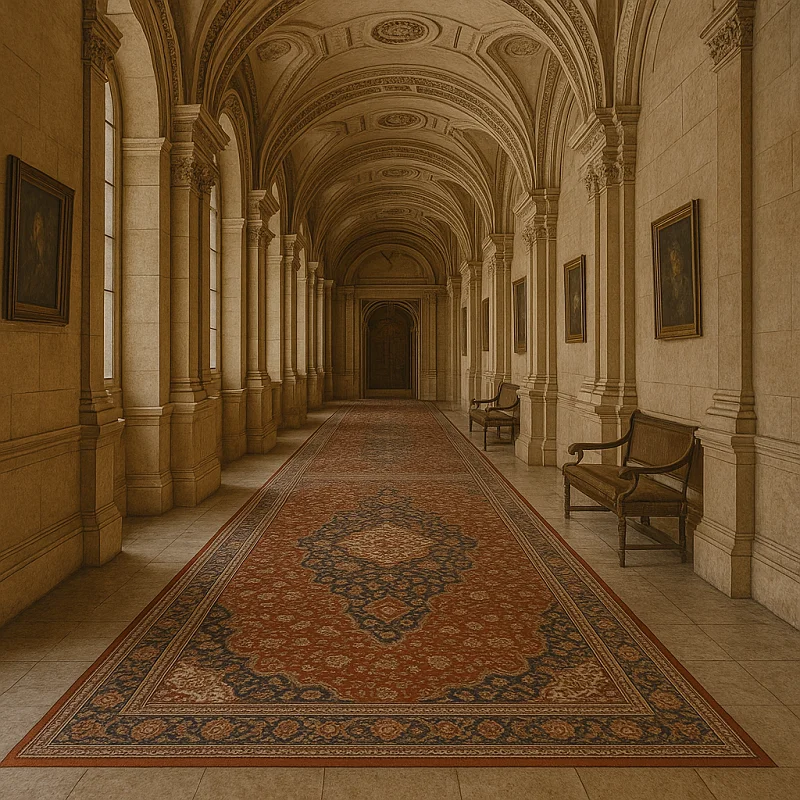 Oriental Rugs in Hallways