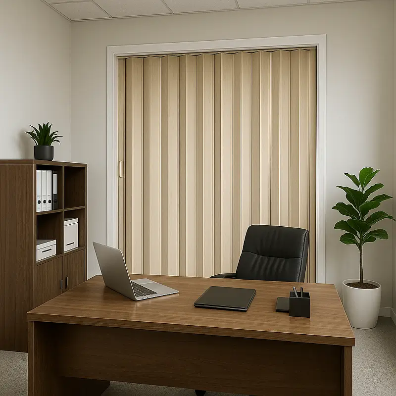 PVC Folding Doors in Offices