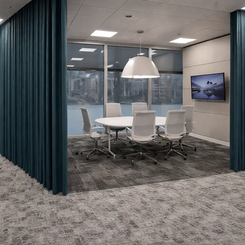 Office Curtains in Conference Rooms