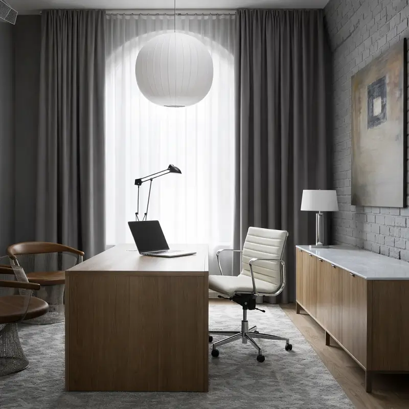 Office Curtains in Workstations