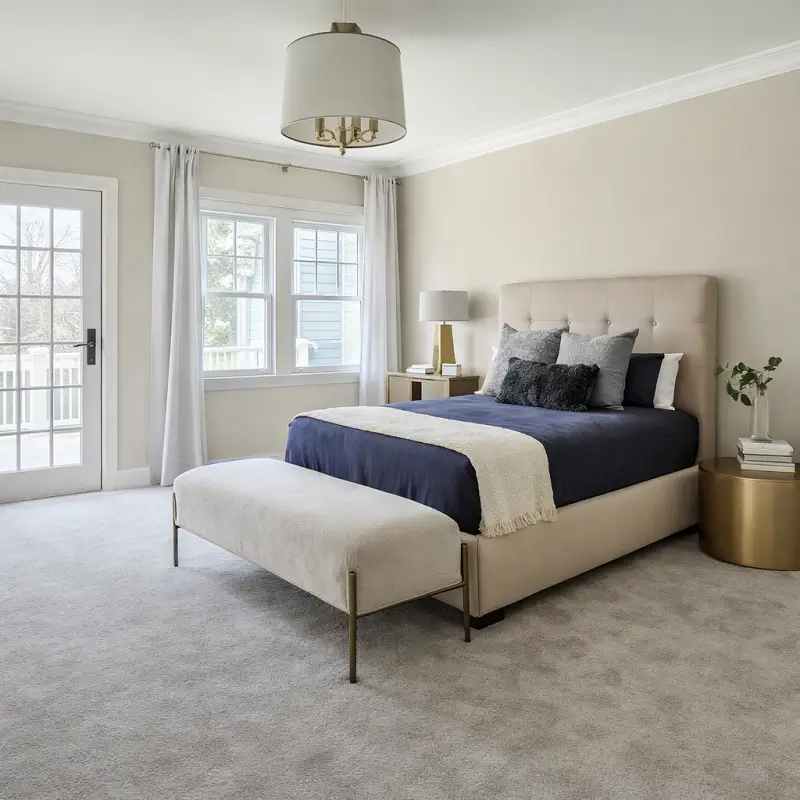 Wall to Wall Carpets in Bedrooms