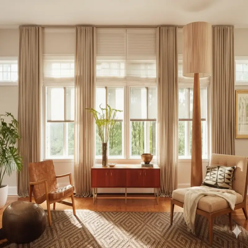 Curtains Dubai in Living Rooms