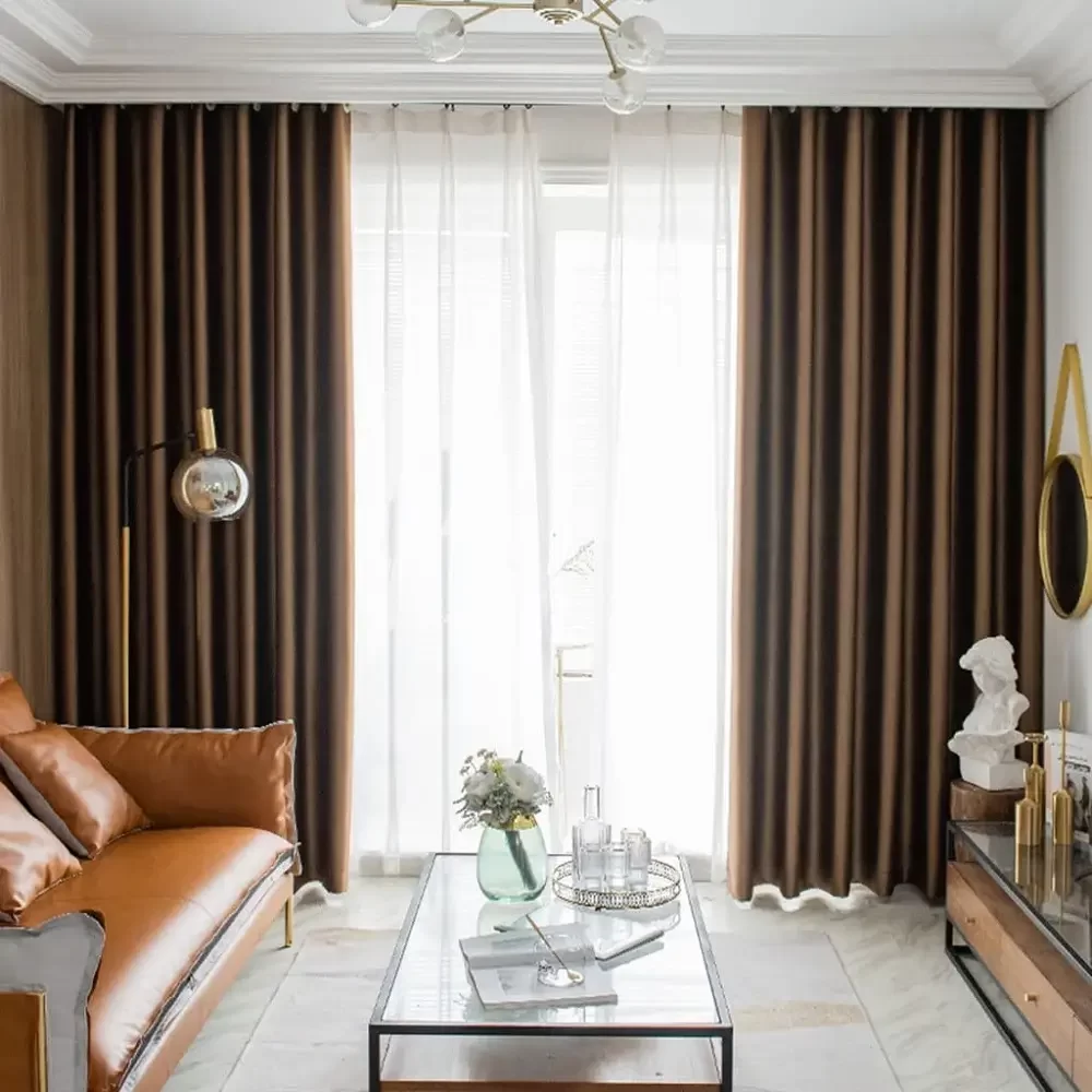 Brocade Curtains S7