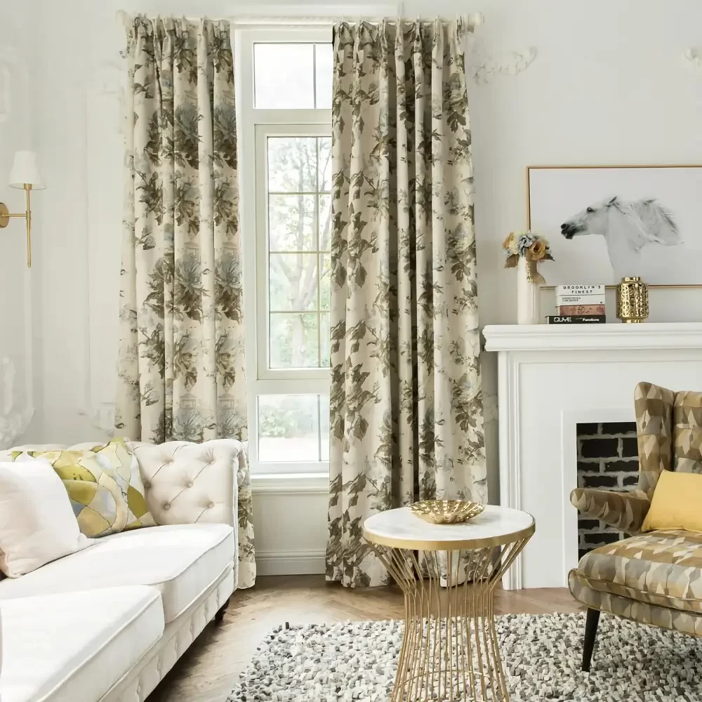 Floral Curtains s1