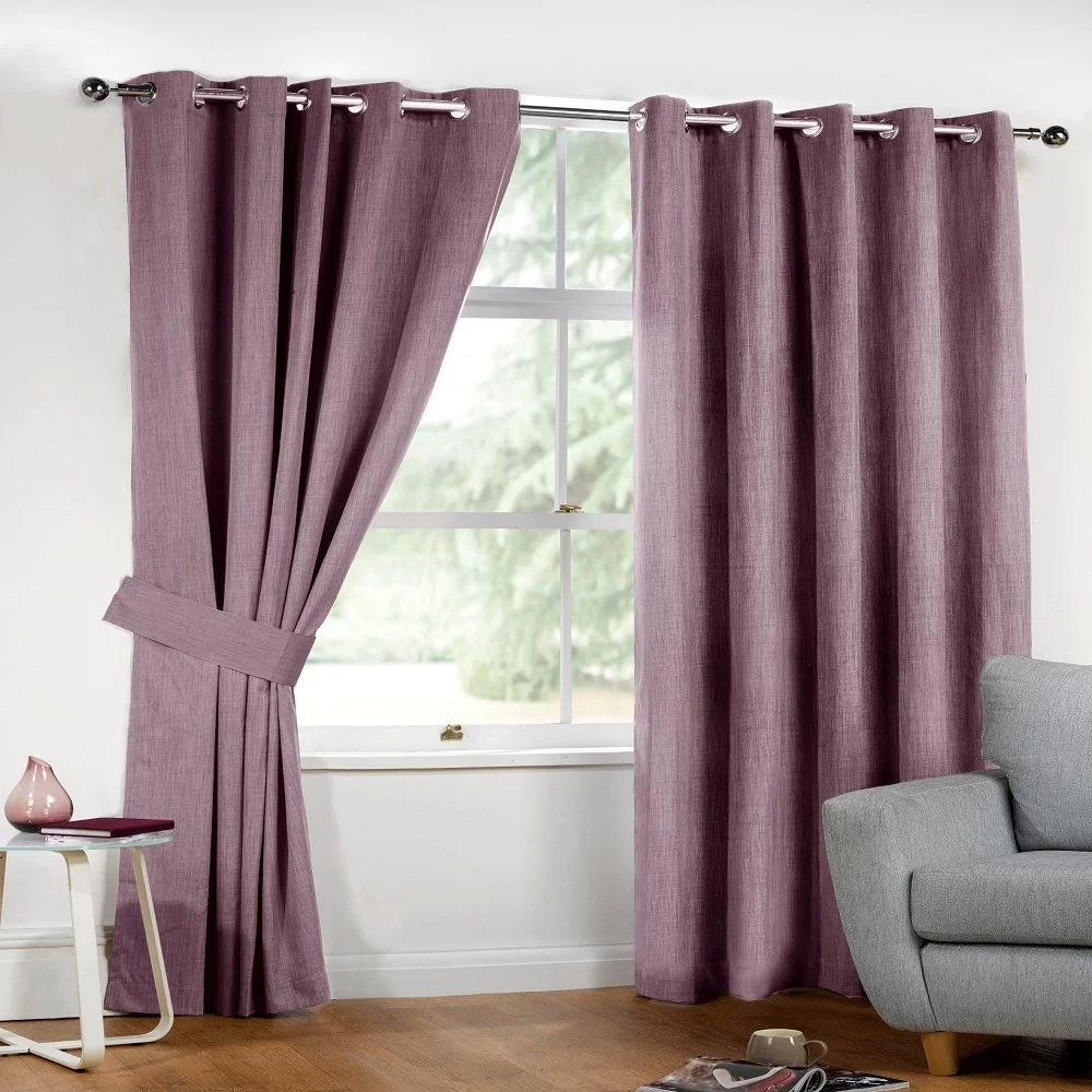 Mauve Curtains