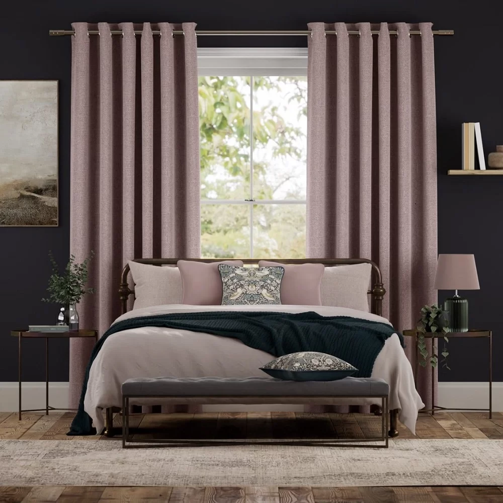Mauve Curtains