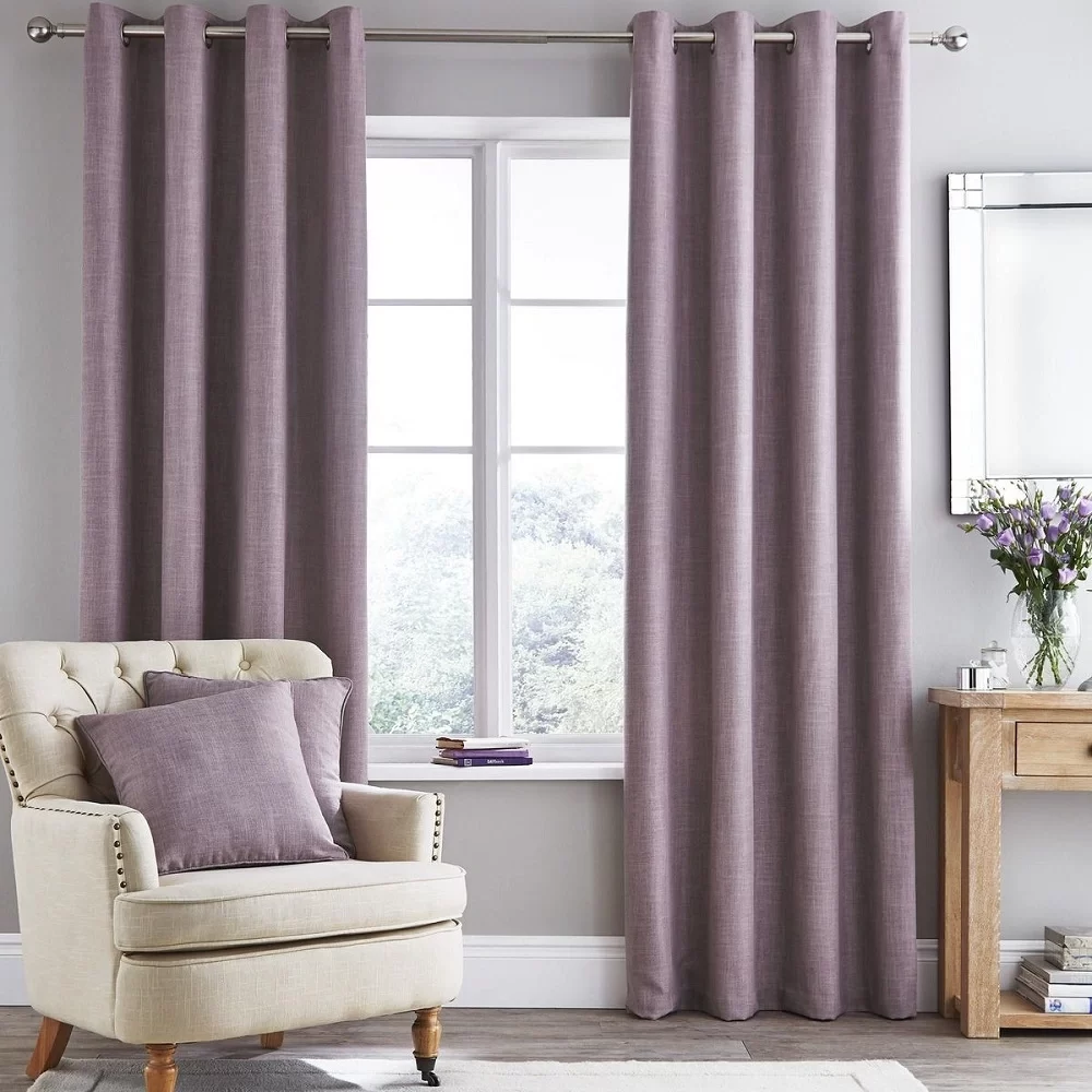 Mauve Curtains