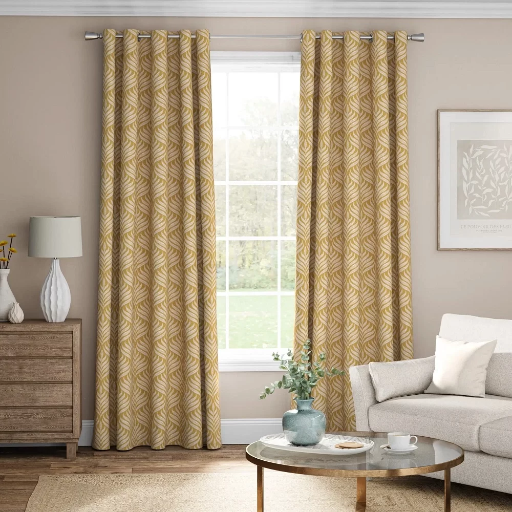 Ochre Curtains