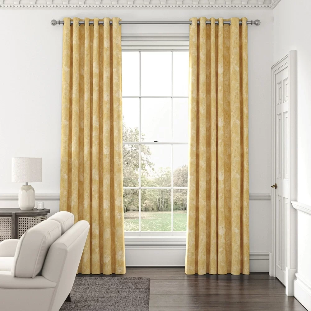 Ochre Curtains