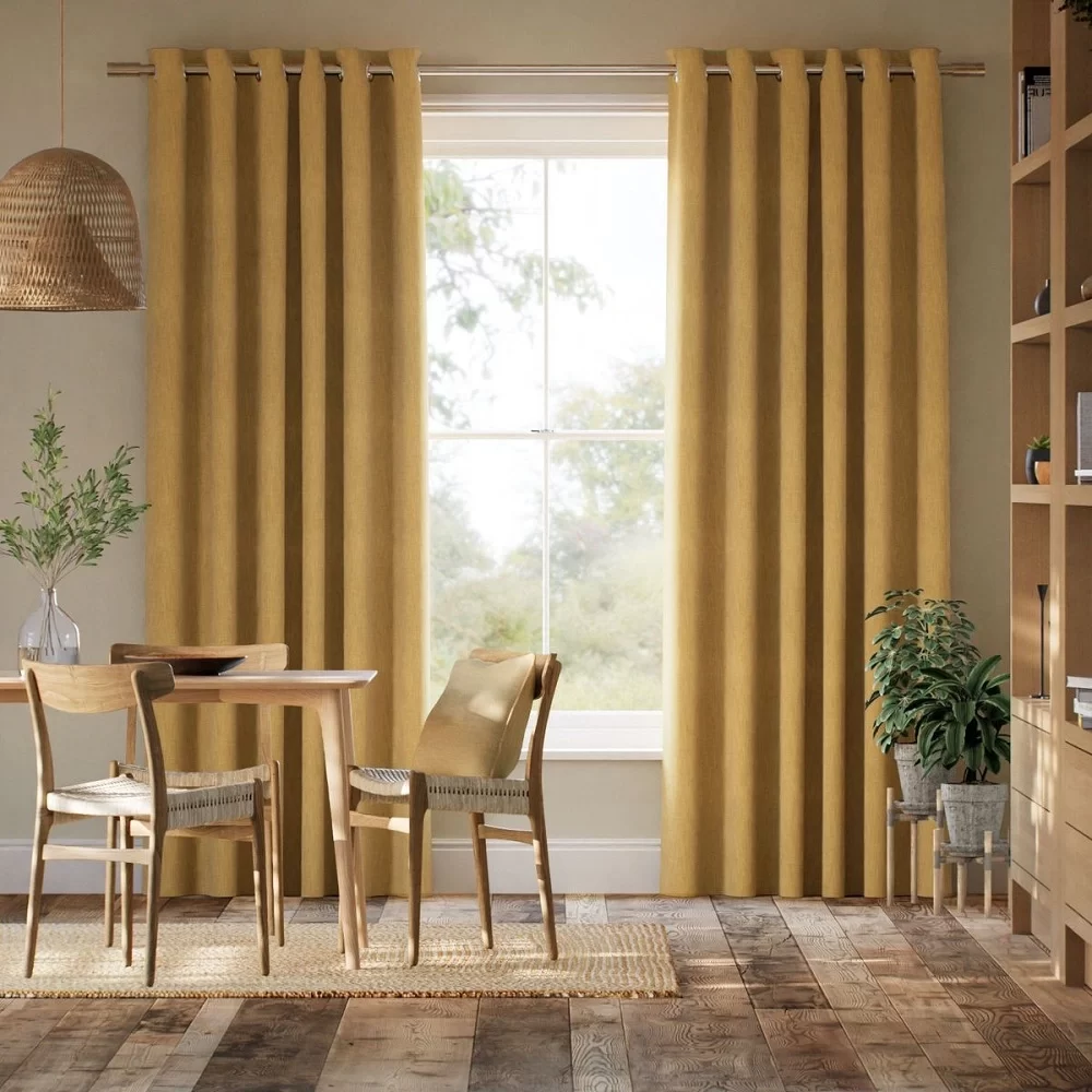 Ochre Curtains