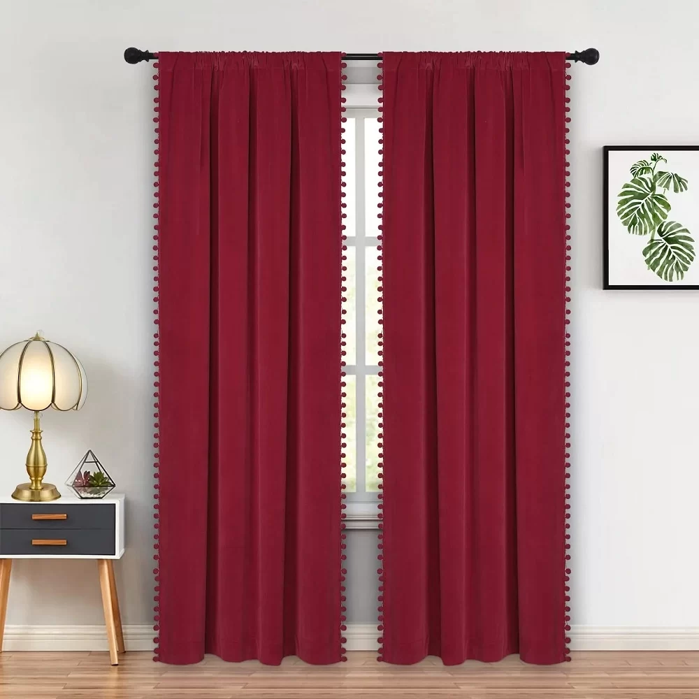 Pom Pom Curtains