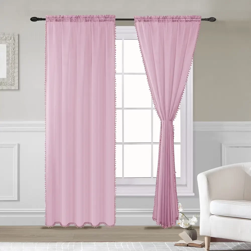 Pom Pom Curtains
