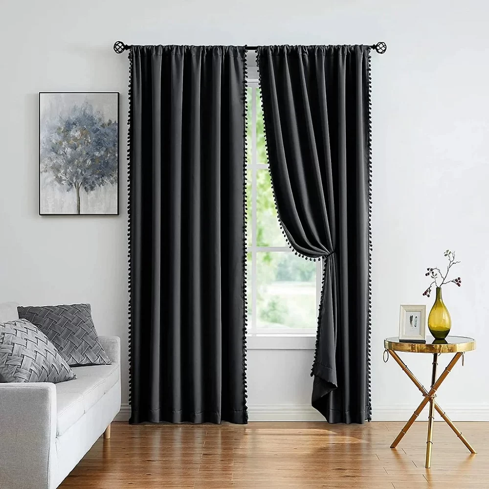 Pom Pom Curtains