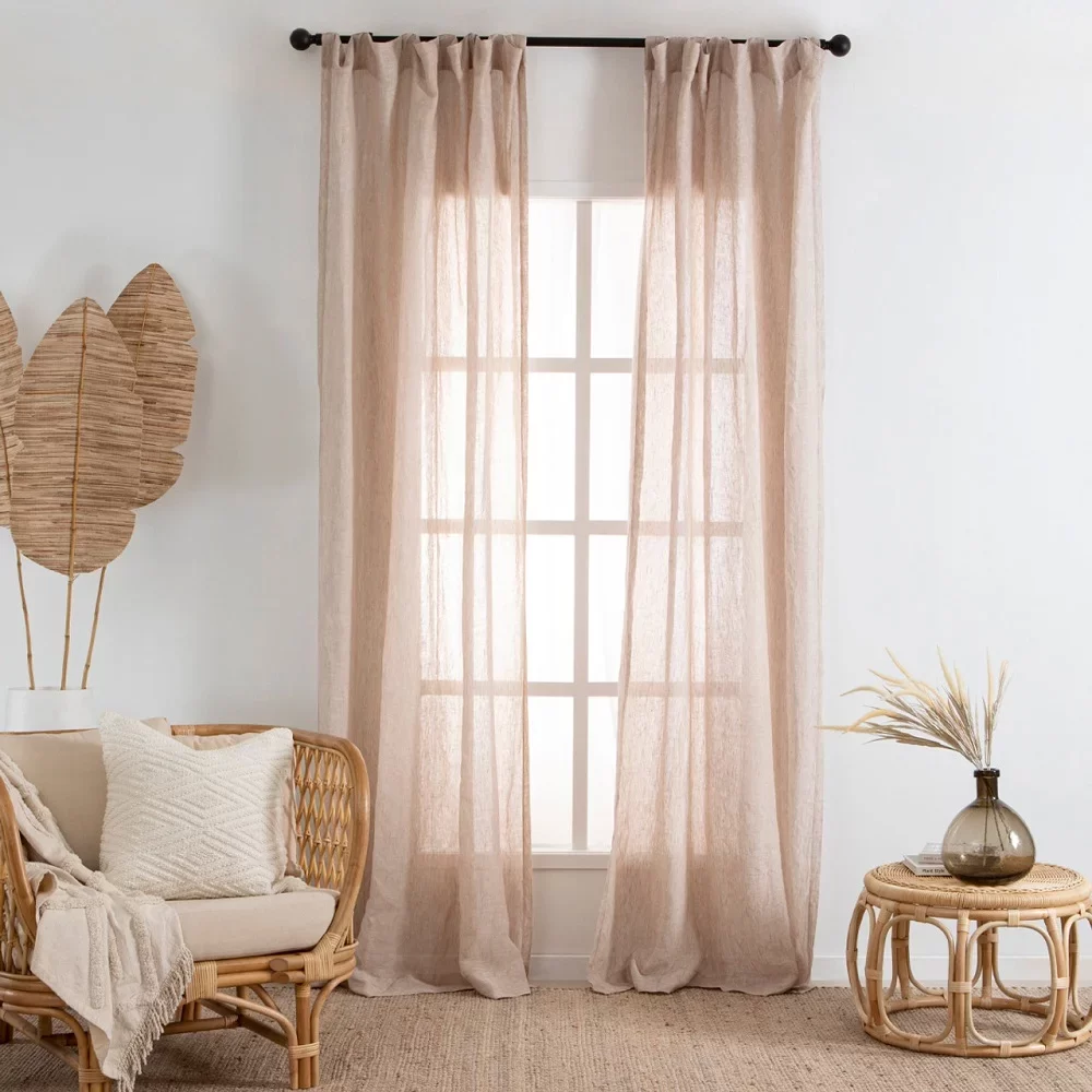 Sheer Linen Curtains
