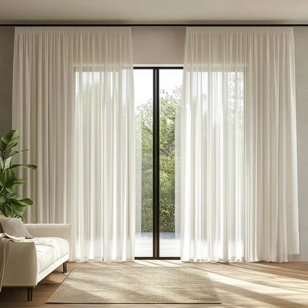 Sheer Linen Curtains