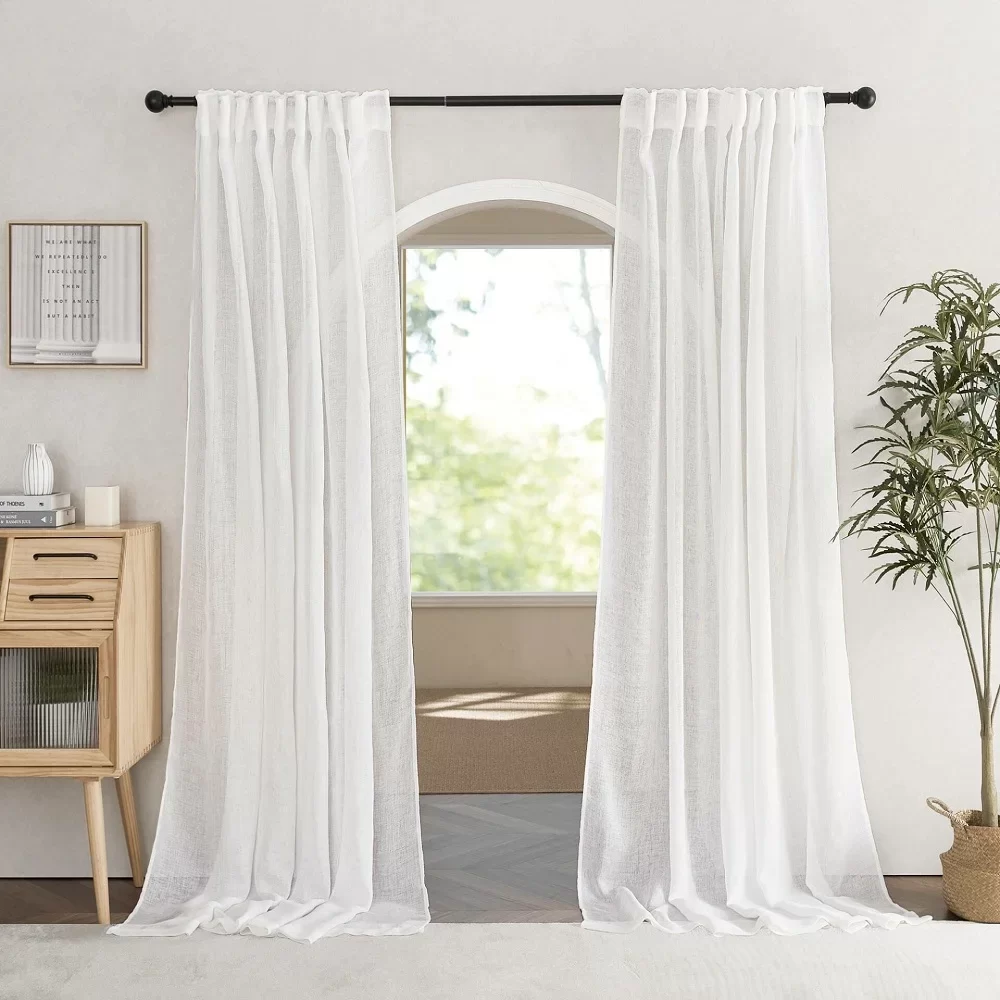 Sheer Linen Curtains