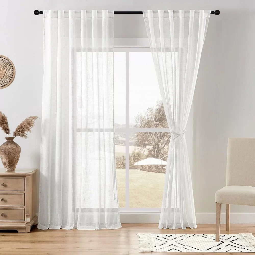 Sheer Linen Curtains