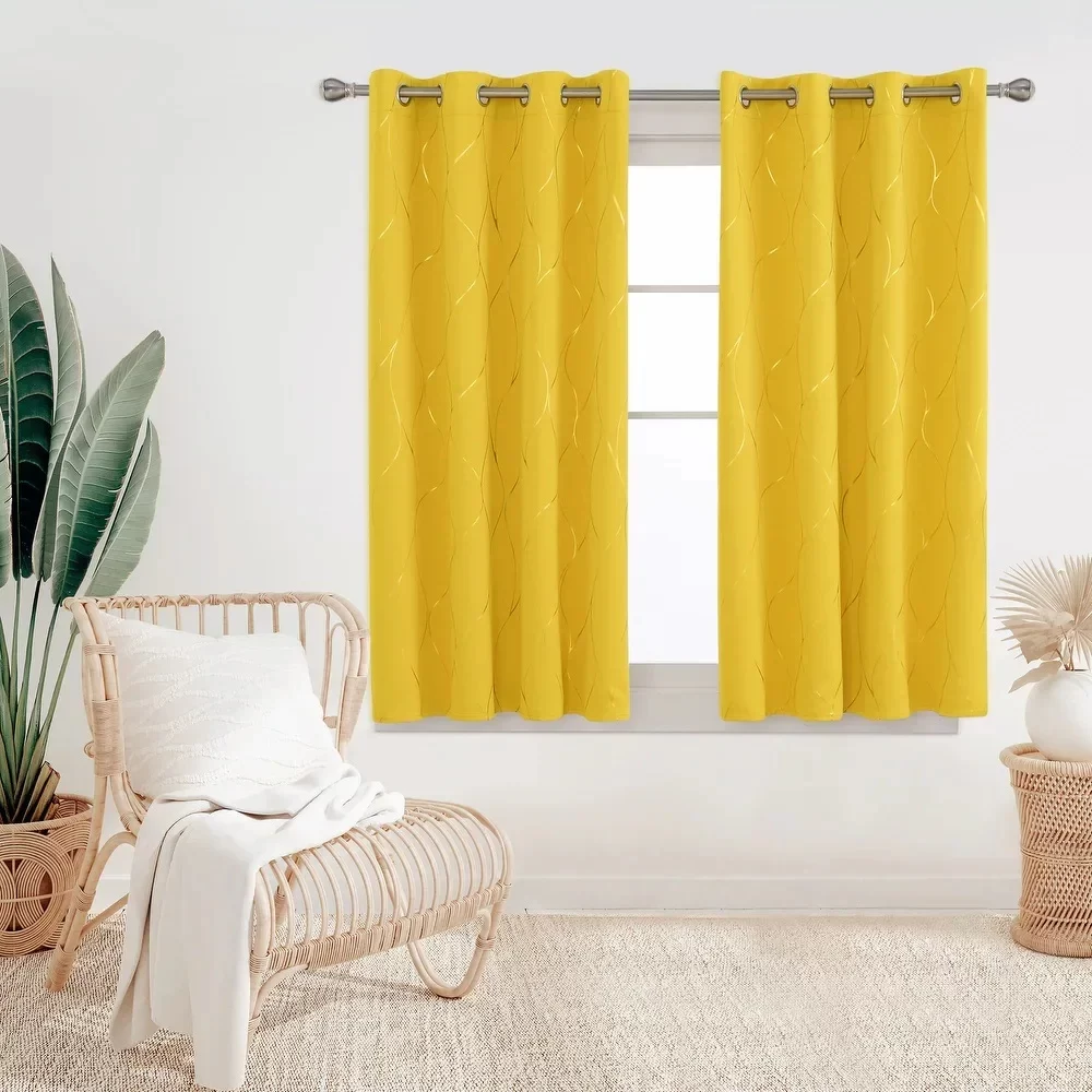 Yellow Blackout Curtains