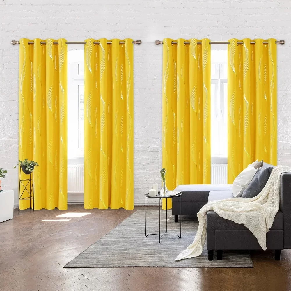 Yellow Blackout Curtains