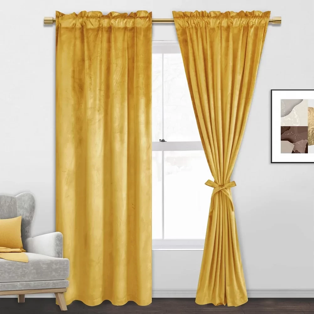 Yellow Blackout Curtains
