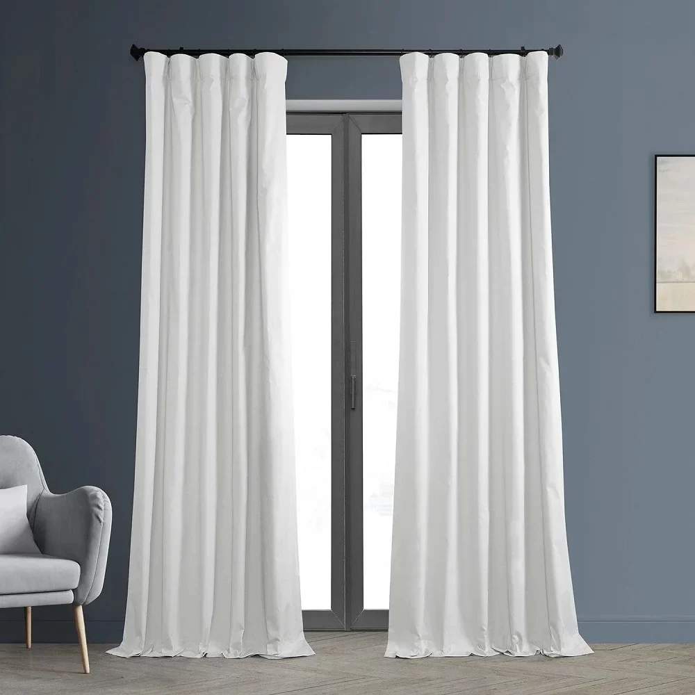 cotton blackout curtains