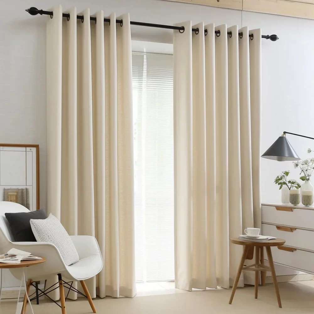 cotton blackout curtains