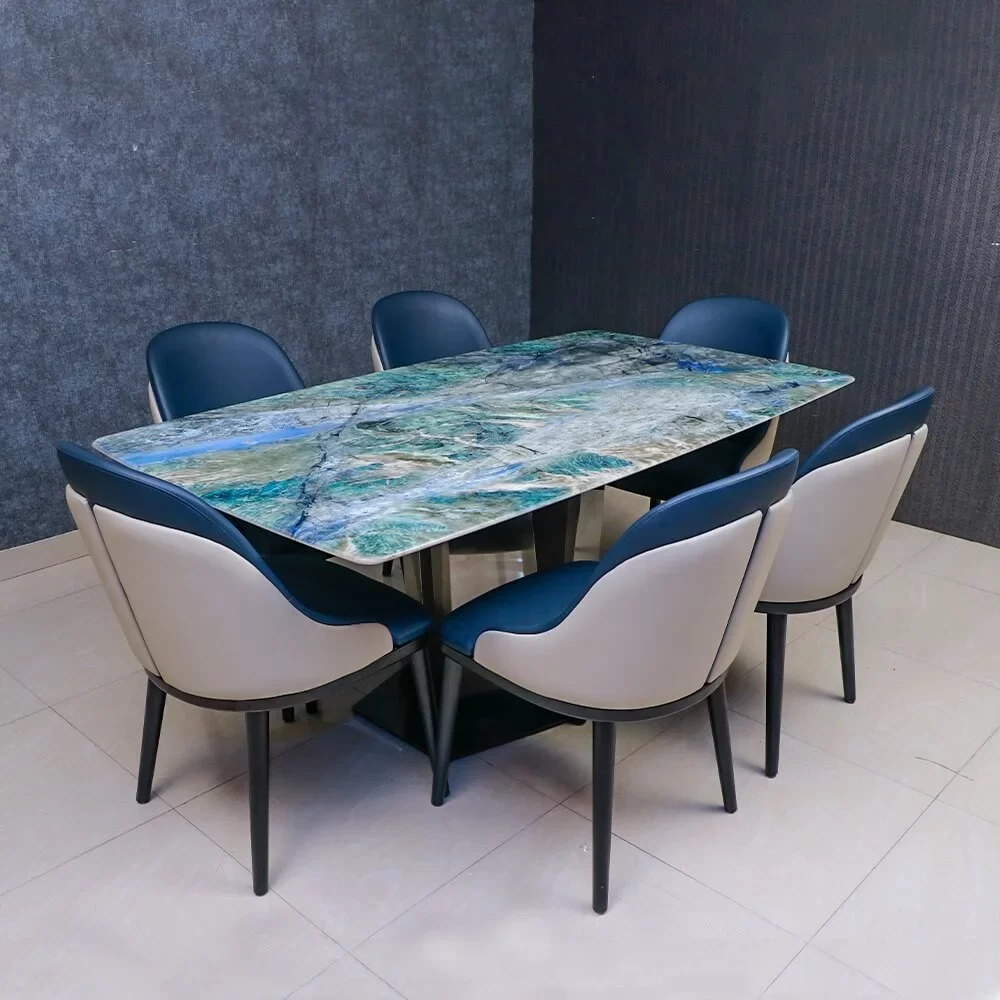 marble top dining table