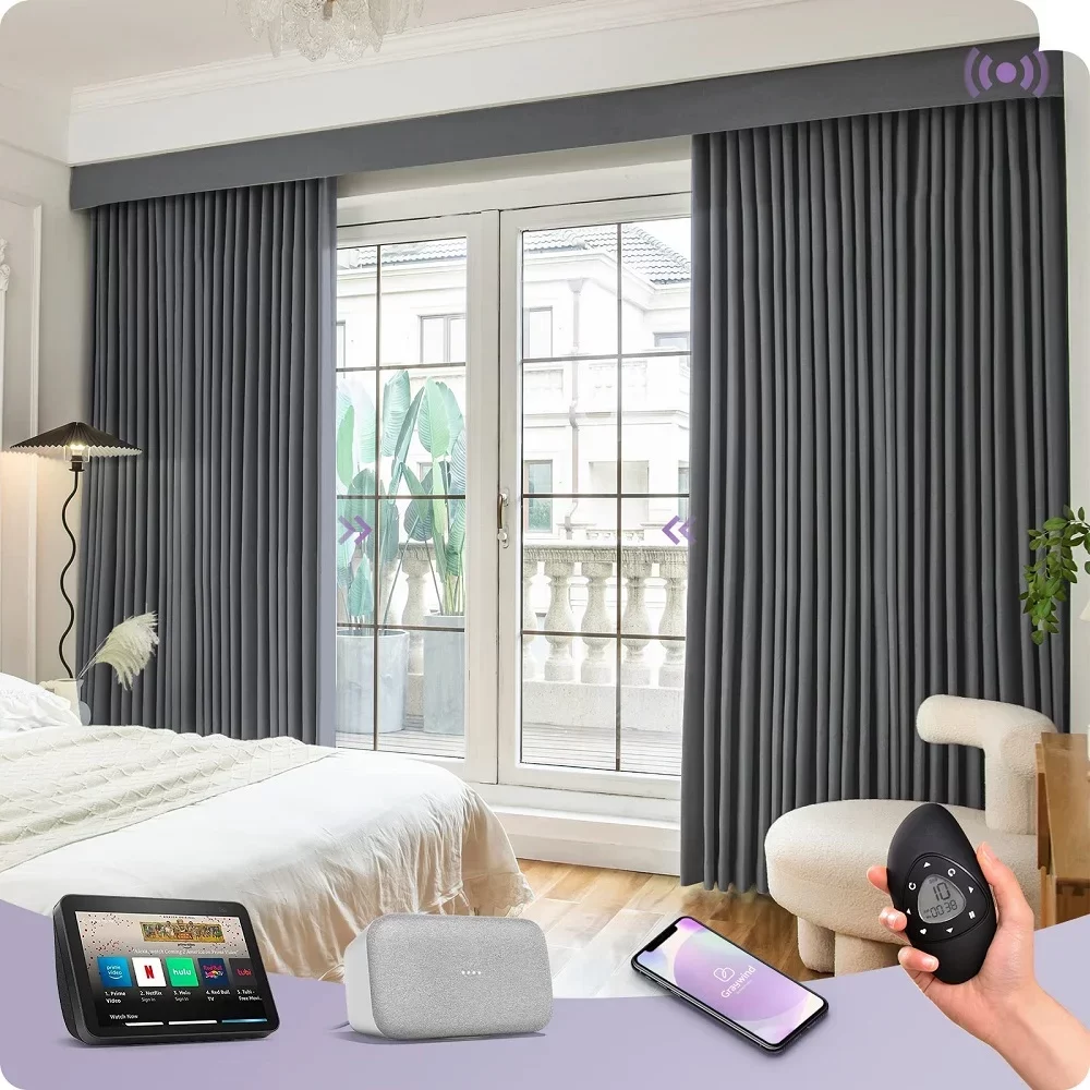 motorized blackout curtains