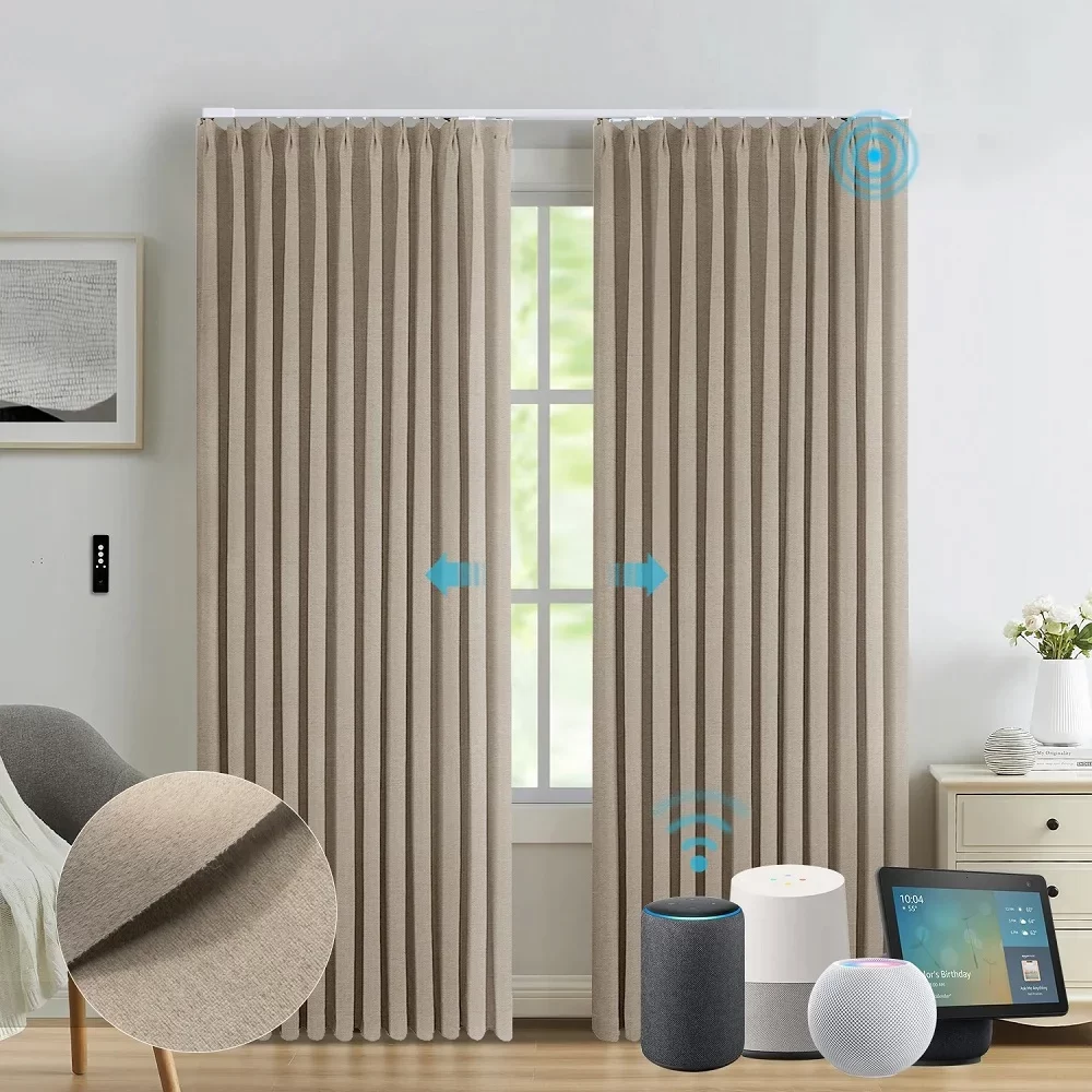 motorized blackout curtains
