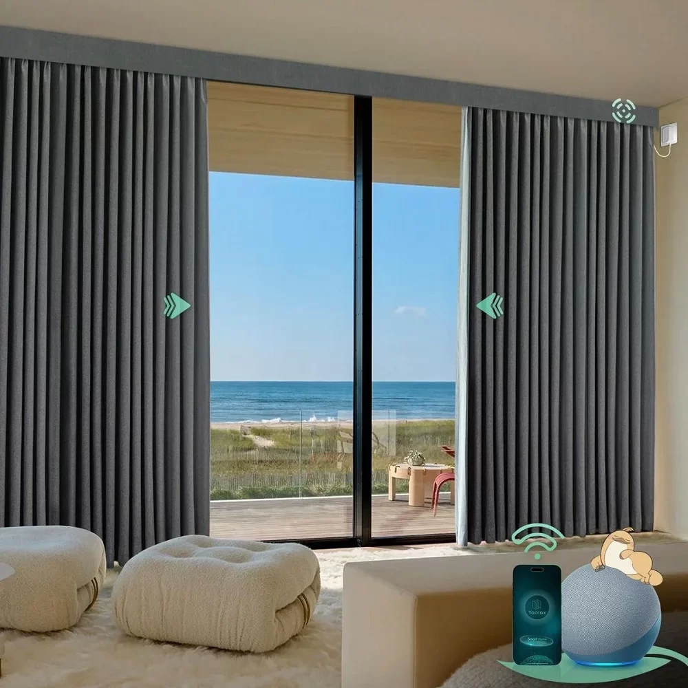 motorized blackout curtains
